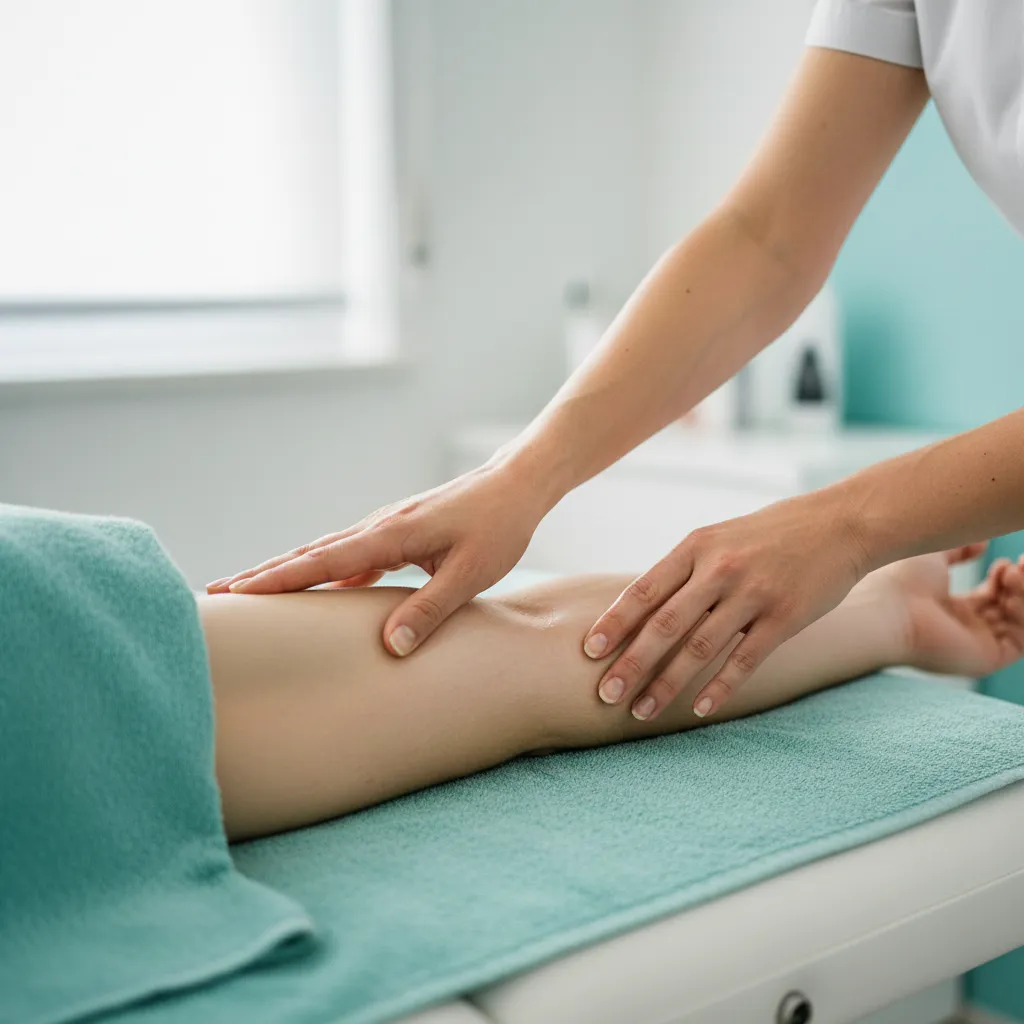 Drenaje linfático manual en clínica de fisioterapia